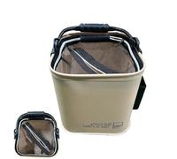 Generisch Live Bait Bucket, 13L Portable Storage Container, Foldable Fishing Bucket with Handle Design, Waterproof Carry System, Multi Purpose Outdoor Utility Tool, Travel Use for Fishing Camping