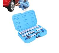 Generisch Llave de inserción, llave de reparación, herramienta de reparación para mecánico, coche, vehículo de motor, bicicleta, hogar