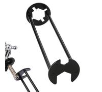 Generisch Llave de lavabo | Herramienta de reparación de metal tensor de fontanero - Llave de fregadero para espacios estrechos | para desagüe de inodoro, bañera, lavabo, ducha, tuerca, junta, sifón