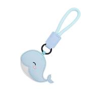 Generisch Llavero Charm Delfín Tiburón,Animal Monedero Colgante Decoración - Portátil Lindo Colgante de Cuero para Mochila Escolar Mochila Niños Llavero Hogar Adultos Bolsas, b, Siehe Beschreibung