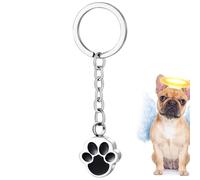 Generisch Llavero con forma de pata de gato, de acero inoxidable, para llaves, trabajo, oficinas, situaciones sociales, día festivo, cama, dormitorio, hogar