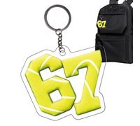 Generisch Llavero deportivo, colgante 2D para mochilas y bolsos - cordones de bolas | para bolsos, mochilas, carteras, de cumpleaños, regalos, premios competitivos, Estilo E., Siehe