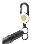 Generisch Llavero retráctil - Mosquetón magnético con cerradura - Extractor de llaves resistente - para estudiantes, hombres, mujeres, cuidadores, profesores, profesión, mochila, , Siehe