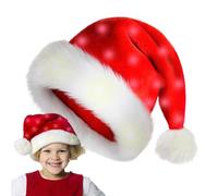Generisch Luces de Navidad | Navidad de peluche iluminado | Ilumine el sombrero de vestir para fiestas de Navidad, Año Nuevo,