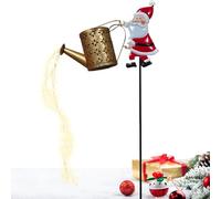 Generisch Luces solares de Navidad | Santa Claus Staketlampe decoración - luces solares de Papá Noel - para jardín, , terraza, paisaje, patio trasero, granja