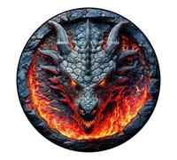 Generisch Luna - Puzzle 3D con diseño de pájaro, diseño de búho, fascinación para juguetes estéticos únicos (B, 15 x 10 x 4 cm)