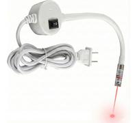 Generisch Luz magnética de posicionamiento para máquina de coser, 360 °, rotativa de punto rojo, punto recto, punto de cruz (enchufe redondo)