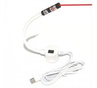 Generisch Luz magnética de posicionamiento para máquina de coser, rotación de 360 grados, punto de cruz, punto de cruz (USB recto)
