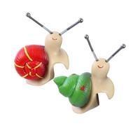 Generisch Maceta de caracol - 2 piezas linda figura realista de caracol
