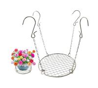 Generisch Macetero ajustable | Soporte elevador de plantas - Inserto elevador | para flores, árboles, barandillas, balcón, terraza, jardín, invernadero, tomates