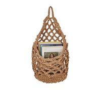 Generisch Macrame Plant Hanger, Bohemian Style Handmade Organizer Holder, Macrame Plant Holder for Indoor and Outdoor Use, Perfect Decor for Garden, Yard, Porch, Dorm, and Farmhouse