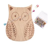 Generisch Magnetic Needle Minder - Animal Shape Holder with Strong Magnet, Enamel Metal Clasp Backing, Included 100 Pieces Stainless Steel Pins, Rust Resistant Proof | Use for Crafting Dressmaking