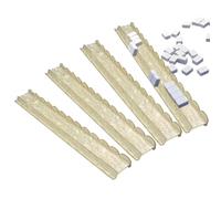 Generisch Mahjong - Bastidor con deslizadores magnéticos | Carey Mah-Jongg Stand para mujeres y hombres, coleccionistas en casa, fiestas, noches de juegos, reuniones, clubes, viajes