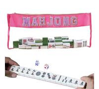 Generisch Mahjong Bolsas Para Fichas, Soporte de Piedra Grande Impermeable - Funda Protectora Organizador Para Camping Picnic Al Aire Libre Ocio