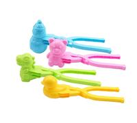 Generisch Maker 4 Pack - ABS 19-20 cm | Snowball Makers Clips Toys Balsl Make Clip | para juegos de nieve al aire libre Reusable Suitable for Adults and Children Winter Play Daily Use