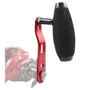 Generisch Mango de carrete de - Winding Crank | Replacement Reel Grip for 8x5mm Hole Baitcasting Reels, Lure Fishing Modification T-Handle Knob Parts for Saltwater Drum Rel Repair Accessorie