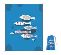 Generisch Manta de Playa Grande, Plegable e Impermeable, Resistente a la, Manta de Picnic al Aire Libre y Esterilla de Playa | para Adultos niños Camping Senderismo Viajes césped césped Parque