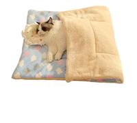 Generisch Manta para mascotas, manta suave para perros de temporada - Cute Warm Sleeping Pad for Pets, Reversible & Machine Washable Pet Mat(Color2, Large)