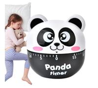 Generisch Manual Mecánico - Reloj de estudio de 60 minutos, diseño de cachorro de dibujos animados, panda, sin batería, decoración de cocina | Lindo animal en forma de perro para niños, cocinar