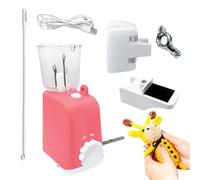 Generisch Máquina de para trabajos manuales, trenzadora eléctrica automática, enrolladora, para manualidades, pulseras, collares, joyas, proyectos de manualidades con adultos y niños