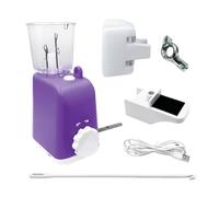 Generisch Máquina de para trenzar Cuerdas, automático eléctrico, máquina de bobinado, para Manualidades, Pulseras, Collares, Joyas, proyectos de Manualidades con Adultos y niños