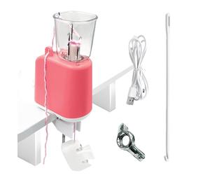 Generisch Máquina de trenzar - Enrolladora eléctrica | de joyería - Torneado automático de Cuerdas Decorativas, versátil Herramienta de artesanía para Uso en Estudios para Adultos y niños