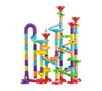 Generisch Marble Run - 113 juegos de construcción | Super-Fun Marble Race Track, Solid Construction Toy for Kid Age 3-8, Easy to Assemble Learning-Educational Block Game, Creative Birthday Gift