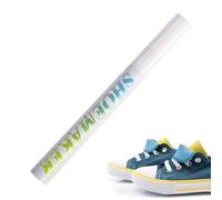 Generisch Marcador de zapatos de tela, 2 cm de diámetro, color, crema para zapatos | 20 g de zapatillas, acondicionador blanqueador, acabado para limpiar bordes amarillos para zapatillas de