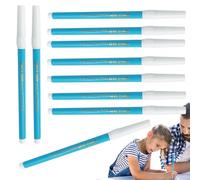 Generisch Marcadores de tela lavables para coser, solubles en agua, borrables con tinta que desaparece, 10 unidades, juego de marcadores de tela para bordar, acolchar, sastre, agujas de bricolaje