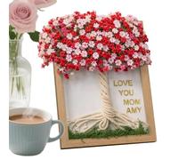 Generisch Marco de fotos de mesa, pequeño Día de la Madre | Marco de mesa seca - Para sus seres queridos, hogar, salón, dormitorio, oficina, pasillo, pasillo, cumpleaños