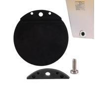 Generisch Marine Hatch, Deck Plates, Round Drain Cover, Detachable Leak Resistant Cap, Yacht Ship Rv Use, Size Inches White 1 Piece, for Outdoor Open Water Mobile Living 7.13x1.08cm/2.81x0.43"
