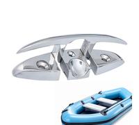 Generisch Marine Lift Rope | Heavy Duty Precision Hardware | Pull Up Boat Cleat | Stainless Eye Heavy Duty Marine Rope Attachment for Sailboats Kayak Outdoor Sports Fishing Hulls Mounting
