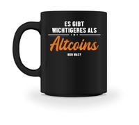 Generisch Más importante que Altcoins Wallet Criptomoneda - Taza, Negro , medium