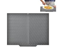 Generisch Matelas De Protection Et D'Égouttage En Silicone Pour Cuisine, Formato 42,5 x 31,5 cm Anti-Dérapant | Pour Séchage Vaisselle, Aislamiento Et Comptoir Bar Pratique