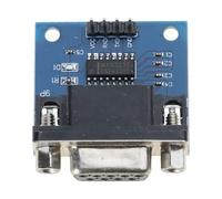 Generisch MAX3232 RS232-a TTL Placa modular de conversión para dispositivos | Protección serie de 3 V a 5 V para microcontroladores, dispositivos como caja de juego, radio de disco duro, módulo de placa