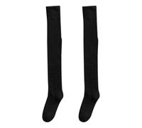 Generisch Medias de apoyo 40 Den Sock High The Knee Lightweight Cotton Socks Brown Medias sin soporte, Negro , Talla única
