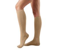 Generisch Medias de compresión para mujer, largas, transpirables, suaves, monocromáticas, medias de compresión, calcetines de compresión para deportes, correr, viajes en avión, ciclismo