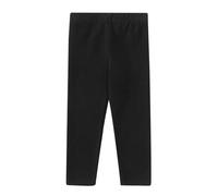 Generisch Medias para niños para guardería, informales, agradables a la piel, ropa interior cálida, leggings térmicos, monocolor, opacos, leggins deportivos, Negro , 3-4 años