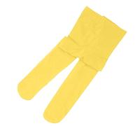 Generisch Medias térmicas para mujer, leggings forrados, ropa de ballet, ropa de invierno, cálidas, térmicas, con forro interior, ropa interior térmica cálida, amarillo, S