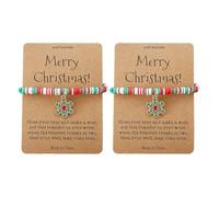 Generisch Mensajes Amantes Plata Rosa Joyería Linda Santa Soft Ceramic Bead Pulsera Pequeños Colores Naturales Azul Hombres Anillos, talla única, Plástico