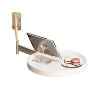 Generisch Mesa Lateral montada en la Pared, Mesa Plegable para Sala de Estar, rotación de 180 °, Mesa de café Plegable, Interruptor de Pared Moderno para casa Nocturna, Cocina