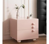 Generisch Mesillas de noche con cajones - Elegante mesita de noche para más espacio de almacenamiento en el dormitorio y decoración elegante