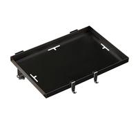 Generisch Mesita de noche para cama colgante, mesa auxiliar, mesa auxiliar para habitación de estudiantes, estante de cama, organizador plegable con gestión de cables para smartphone, vasos, libros