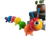 Generisch Metal Garden Animals Metal Caterpillar Spring Antennae
