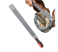 Generisch Mini archivo RASP - Herramienta para caballos de grano, archivo portátil de pezuñas de cabra | Archivos de zapatos de acero para el cuidado de caballos, pequeño instrumento de tracción para