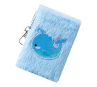 Generisch Mini cuaderno, con llavero y escritura líquida, pequeño cuaderno de bolsillo | para niños, estudiantes, mujeres, estudios, hogar, oficina, escuela, universidad, viajes, viajes al aire libre