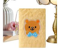 Generisch Mini cuaderno - Diario esponjoso con de terciopelo | Pequeño cuaderno de bolsillo - para estudiantes, mujer, oficina, hogar, escuela, viajes, vacaciones