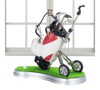 Generisch Mini Desktop Golf | Portabolsas de golf | Único bolígrafo de golf | Mini escritorio Golf Puting Green Game | Club Putterballpoint Pen | Divertidos calcetines navideños para adultos