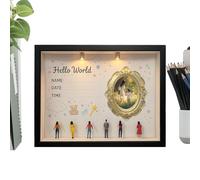 Generisch Mini marco de fotos de museo, recuerdos estéticos DIY | Mini Museo Niños Marco de fotos | para el hogar, habitación de los niños, pasillo, oficina, cumpleaños, familiar