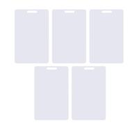 Generisch Mini pizarra blanca borrable, juego de bloc de notas, 5 piezas, portátil, pizarra de borrado en seco, compatible con enfermeras, para oficina, reuniones, escuelas, estudiantes, enfermeras